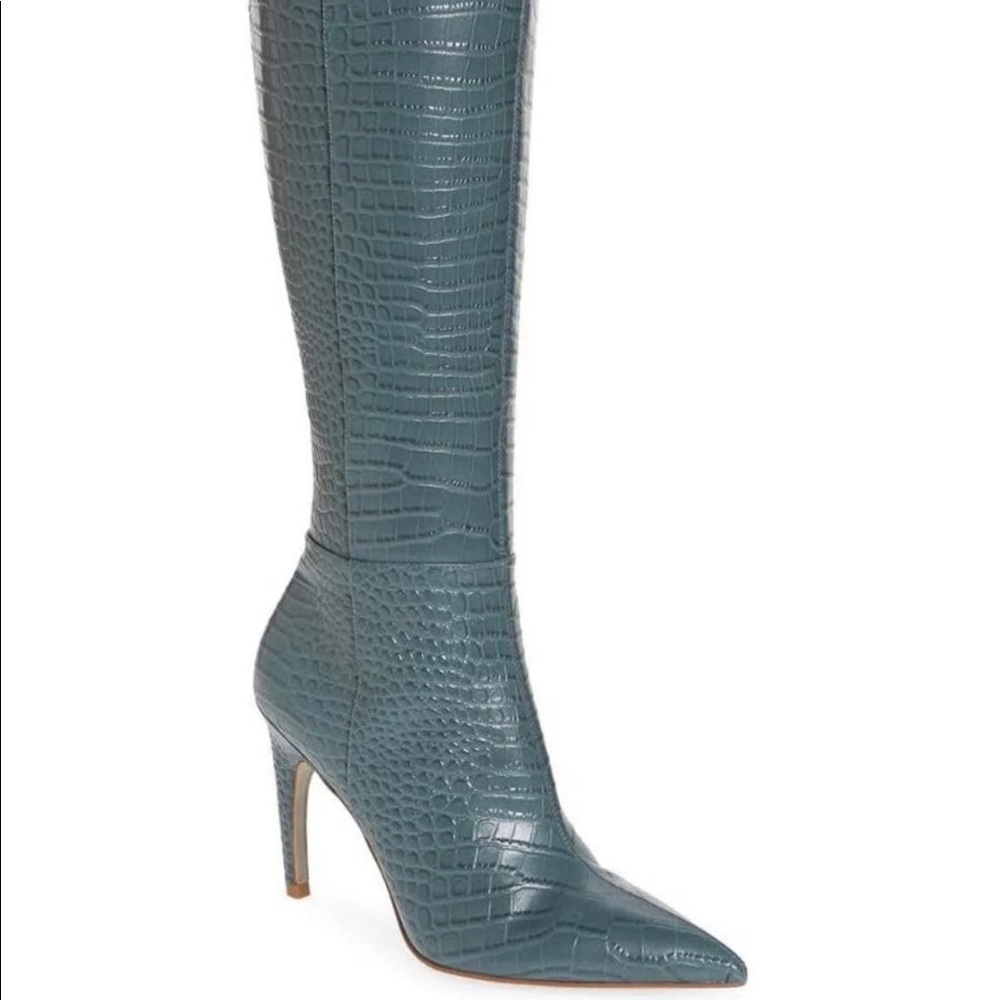 Sam Edelman fraya crocodile boots